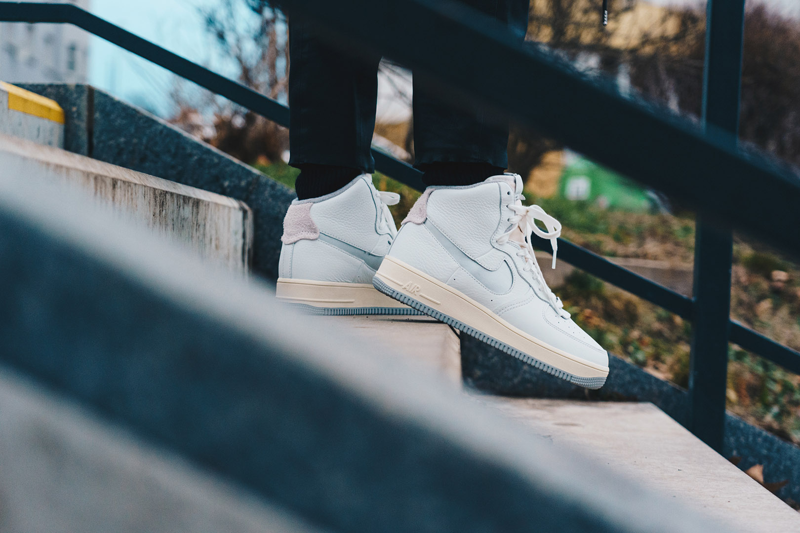 Women's shoes Nike W Air Force 1 Sculpt Summit White/ Silver